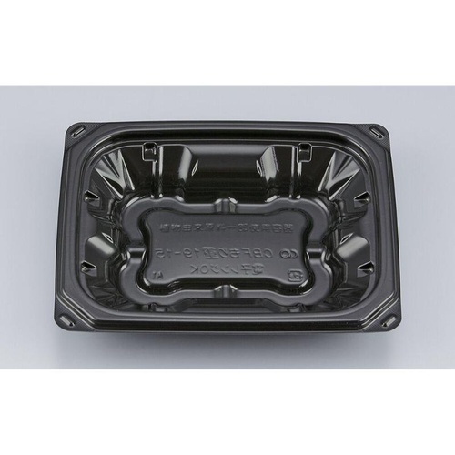 どんぶり容器 CBFもり重19-15 黒本体 シーピー化成