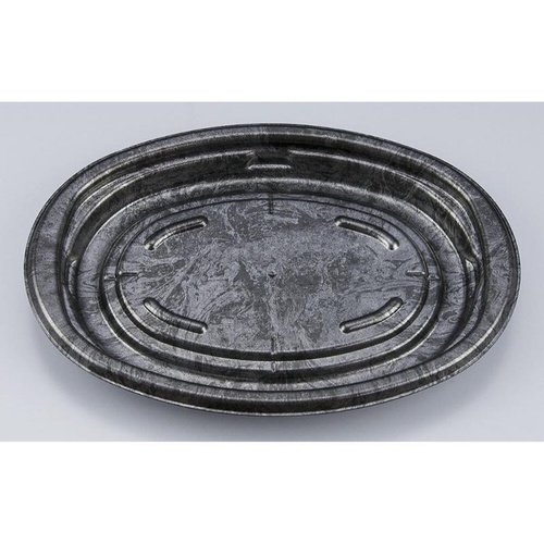 テイクアウト容器 TNハピプレ67浅 ペトラ黒本体 シーピー化成