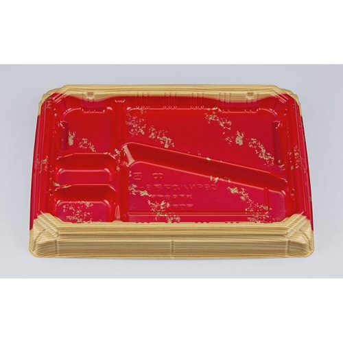 弁当容器 CBFNハカマ膳8-1 柾目切箔本体 シーピー化成