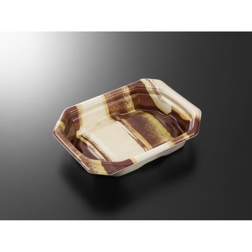 軽食容器 TP デリグー 16-13F 陶里BR 身 中央化学