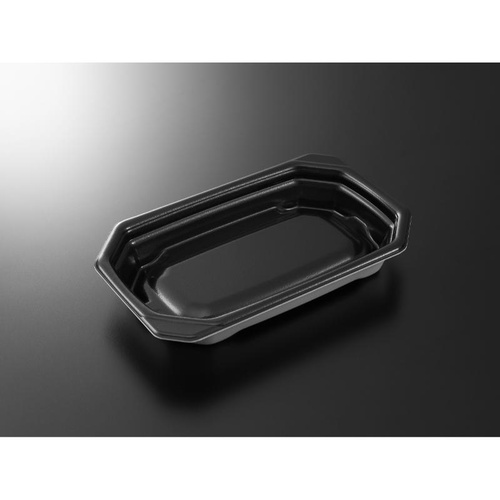 軽食容器 TP デリグー 20-13F 黒 身 中央化学