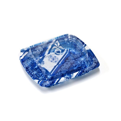 フードパック OPBS-13-11手まり青 デンカポリマー