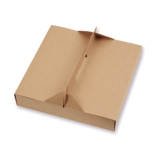 HEIKO 食品箱 NF(ノンフッ素)ネオクラフト キャリーピザボックス 9インチ用 10枚/袋