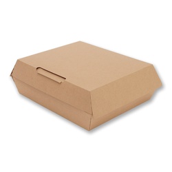 HEIKO 食品箱 NF(ノンフッ素)ネオクラフト ランチボックス L 10枚/袋