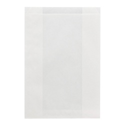 HEIKO NF(ノンフッ素)耐油ガゼットパック 17-23.5 白無地 100枚/袋