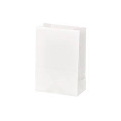 HEIKO NF(ノンフッ素)耐油角底袋 11-16 白無地 100枚/袋