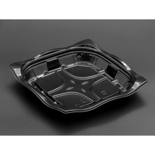 リスパック 冷麺容器 クリーンカップ レフィノ17-30B 黒 本体