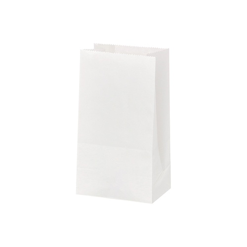 HEIKO NF(ノンフッ素)耐油角底袋 9-16 白無地 100枚/袋