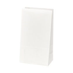 HEIKO NF(ノンフッ素)耐油角底袋 13ー23.5 白無地 100枚/袋