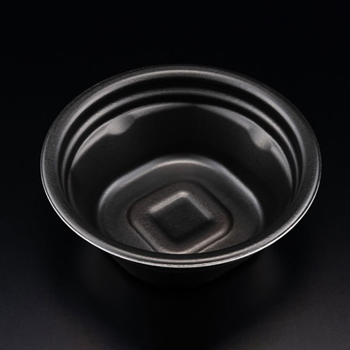 リスパック スープ容器 ホット ほっこり 145-50B 黒 本体
