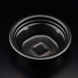 リスパック スープ容器 ホット ほっこり 145-50B 黒 本体