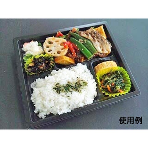 中央化学 弁当容器 CT WF-22B-27 BK 本体