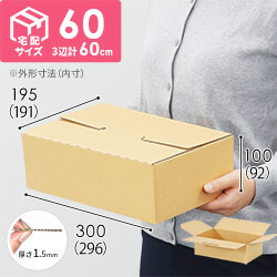 【宅配60サイズ】底ワンタッチ 3秒箱 60C