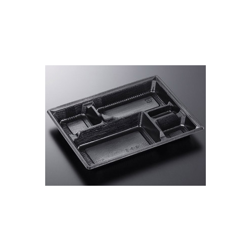 中央化学 弁当容器 HS 古今 L-5 黒ME 本体