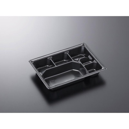 中央化学 弁当容器 HS 古今L-10 黒 本体