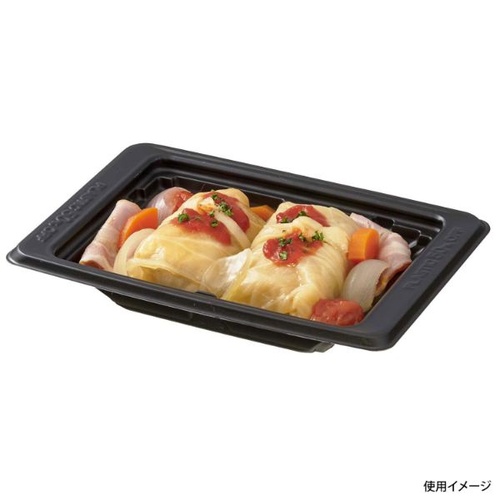 中央化学 軽食容器 TA DINER K19-13 BK 本体
