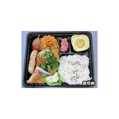 中央化学 弁当容器 CT ガチ弁 IK24-20E2 BK 本体