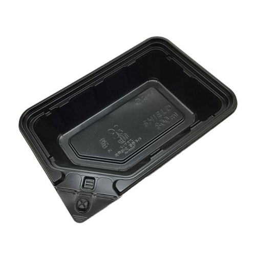 中央化学 弁当容器 BCT シールド 24-16 BK 本体