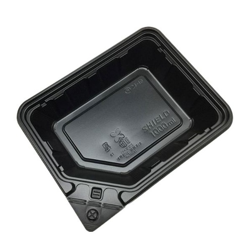 中央化学 弁当容器 BCT シールド 24-19 BK 本体