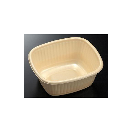 中央化学 弁当容器 CF 角丼 IV 本体