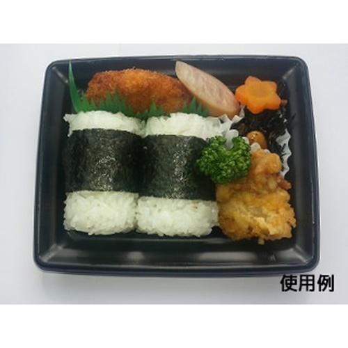 中央化学 軽食容器 CT 沙楽 K15-12 BK 本体