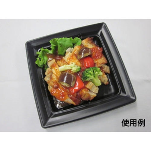 中央化学 軽食容器 CT 沙楽 K18-18 BK 本体