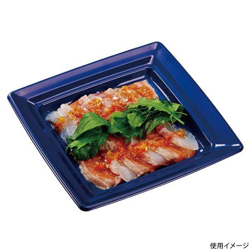 中央化学 軽食容器 CT 沙楽 K18-18 紺-BK 本体