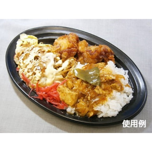 中央化学 軽食容器 CT 沙楽 M24-16 BK 本体