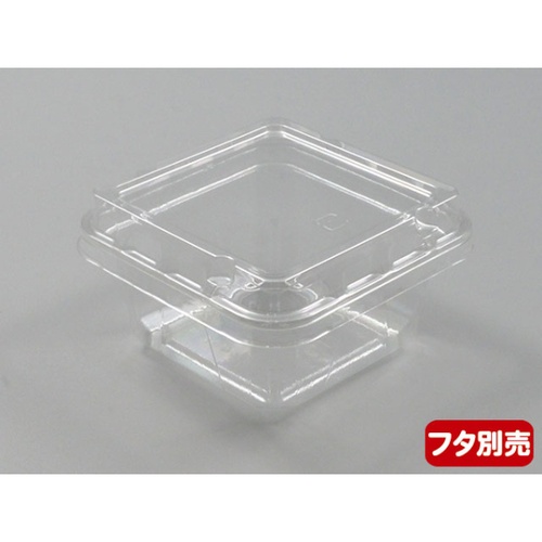 中央化学 透明カップ C-AP 角カップ 88-150 本体