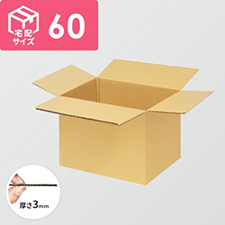 宅配60サイズ】ダンボール箱(228×224×123mm) 3mm B/F C5×C5