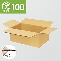 宅配80サイズ】ダンボール箱(400×200×80mm) 5mm A/F K5×K5