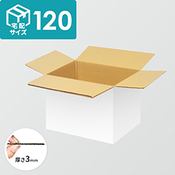宅配120サイズ】ダンボール箱(500×340×270mm) 3mm B/F C5×C5
