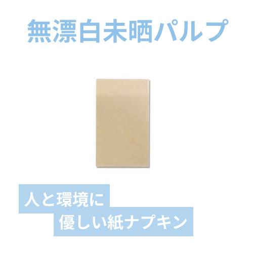 紙ナプキン 6つ折り フラット 未晒 イデシギョー