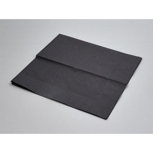 カラー紙ナプキン 8つ折り ブラック 2ply LUC-28 オリエンタル紙業