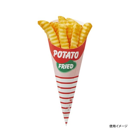 愛宝 ポテト容器 H-8-5 三角ポテト(小)