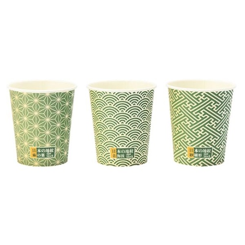 サンナップ 紙コップ 日本の地紋カップ 150mL