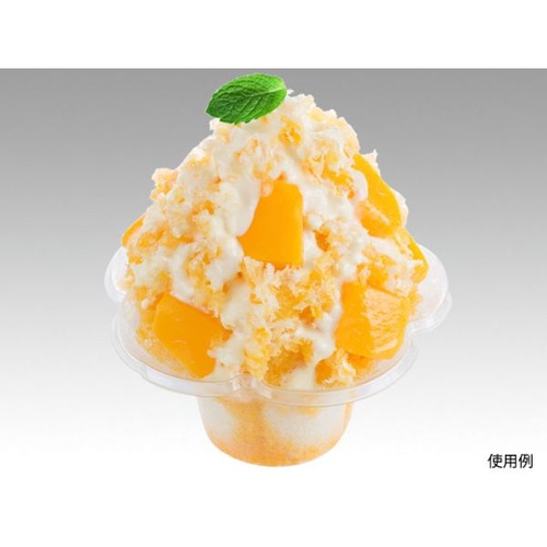 サンナップ かき氷カップ ミニフルールカップ 透明