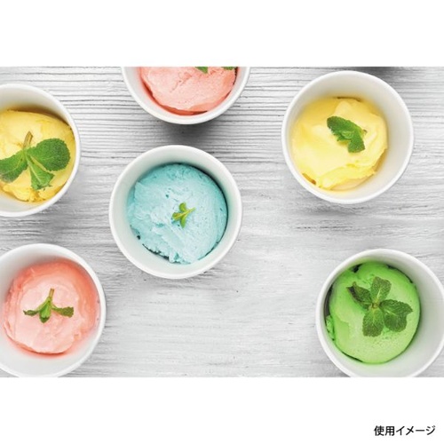日本デキシー アイスカップ 紙カップ アイスクリーム 4スノーホワイト
