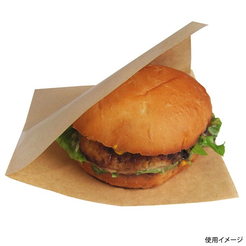 今村紙工 バーガー袋 200×200mm 100枚