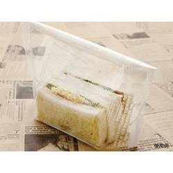 大阪ポリエチレン販売 サンドウィッチ袋 ヨーロピアン縦型サンド(A)ホワイト