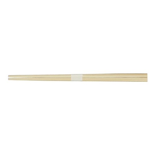 割箸 吉野杉 角箸 白帯巻 100膳セロ巻【weeco】