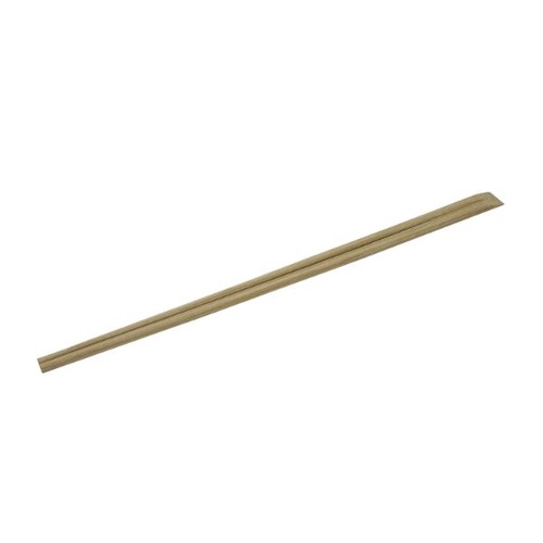 マスキ 割箸 竹箸 炭化茶 天削 24cm【weeco】