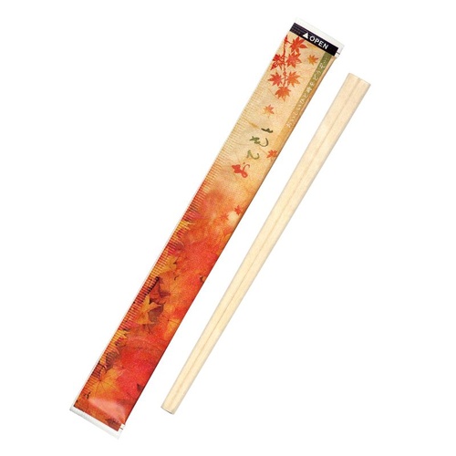 九州紙工 割箸 フルカラー完封もみじ