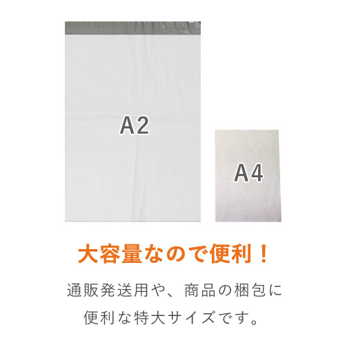 宅配ビニール袋（A2サイズ）