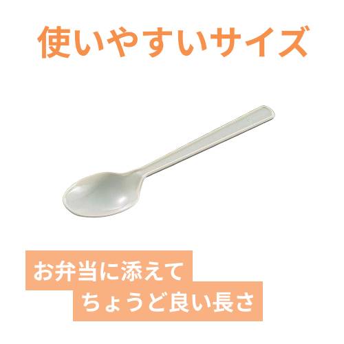 中央化学 使い捨てカトラリー FDスプーン 160 バラ