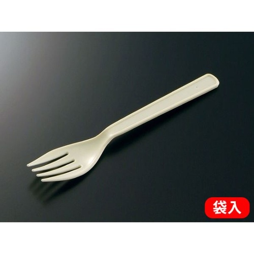 中央化学 使い捨てカトラリー FDフォーク 140 単袋入