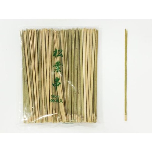 マスキ 竹串 松葉串 12cm 100本入