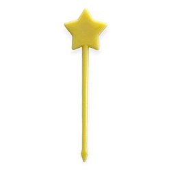 アサヒ徳島 弁当ピック 星型ピックス＃60 バラ 黄色