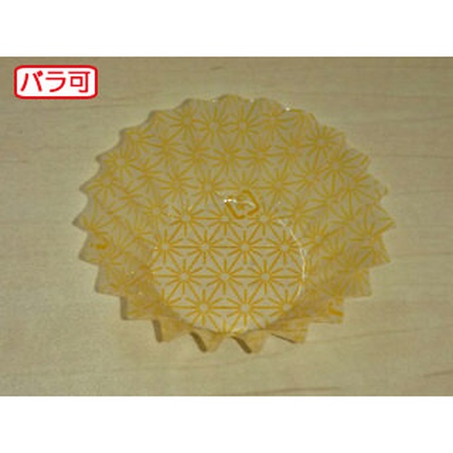 セイコー おかずカップ ラミケースOPP4F星総柄(橙) 500枚