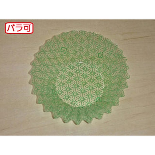 セイコー おかずカップ ラミケースOPP7F星総柄(緑) 500枚